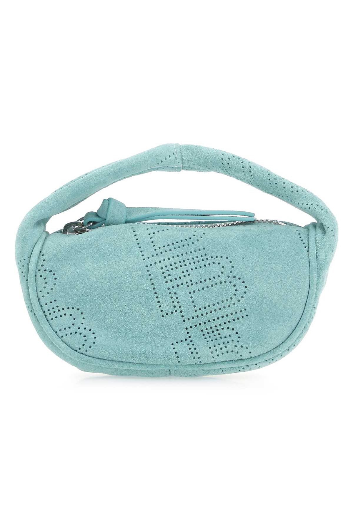 By Far Micro Cush Shoulder Bag — Green by By Far