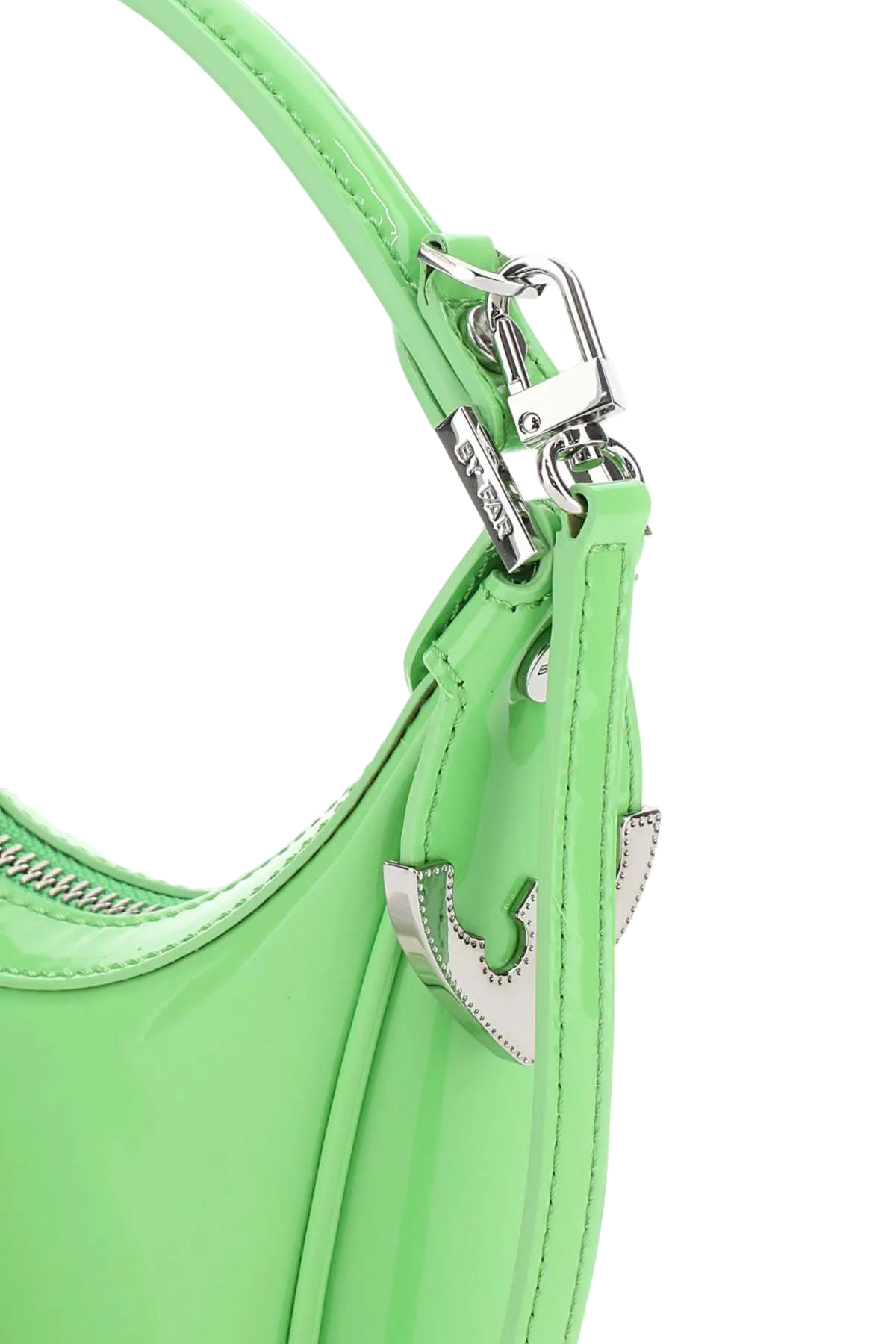 By Far Cosmo Shoulder Bag — Green, view 4
