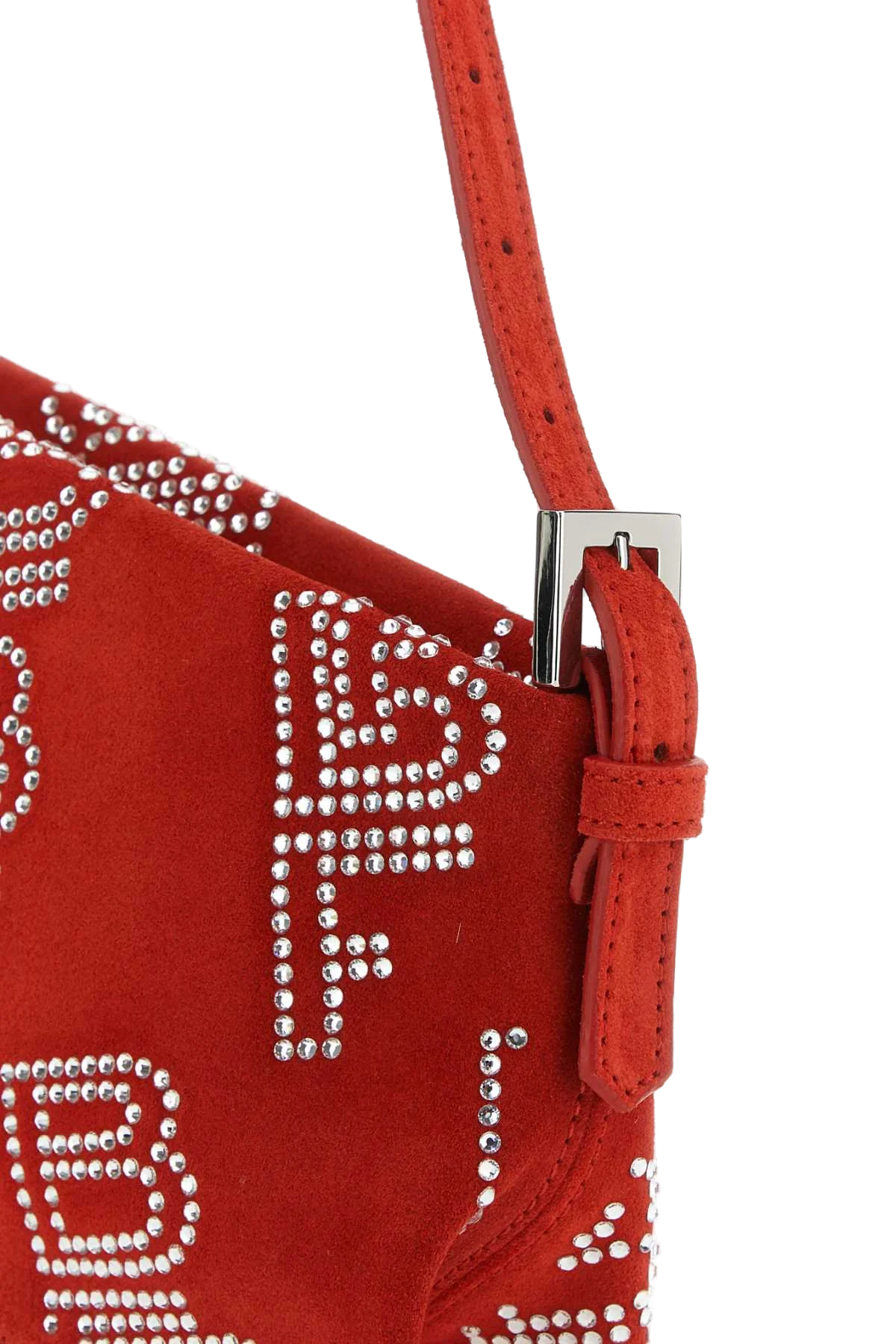 By Far Dulce Shoulder Bag — Red, view 4