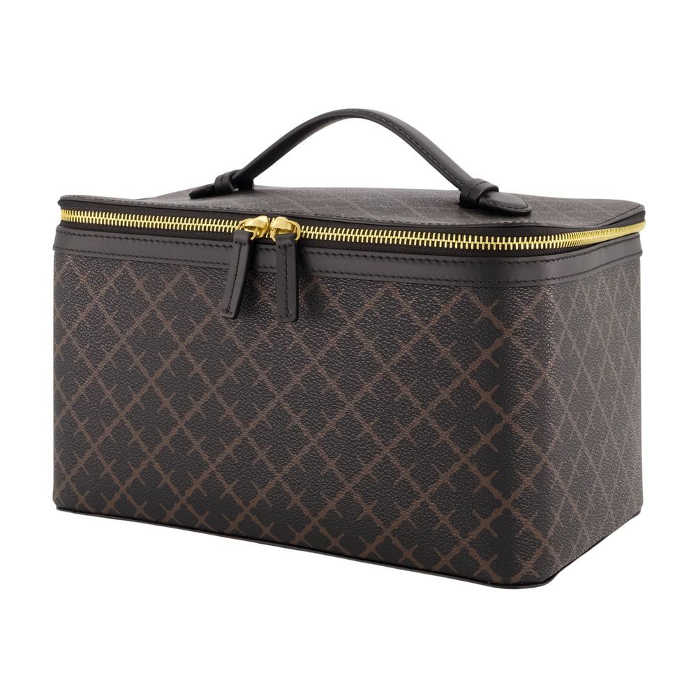 By Malene Birger Bae Cosmetic Case — Brown, view 2