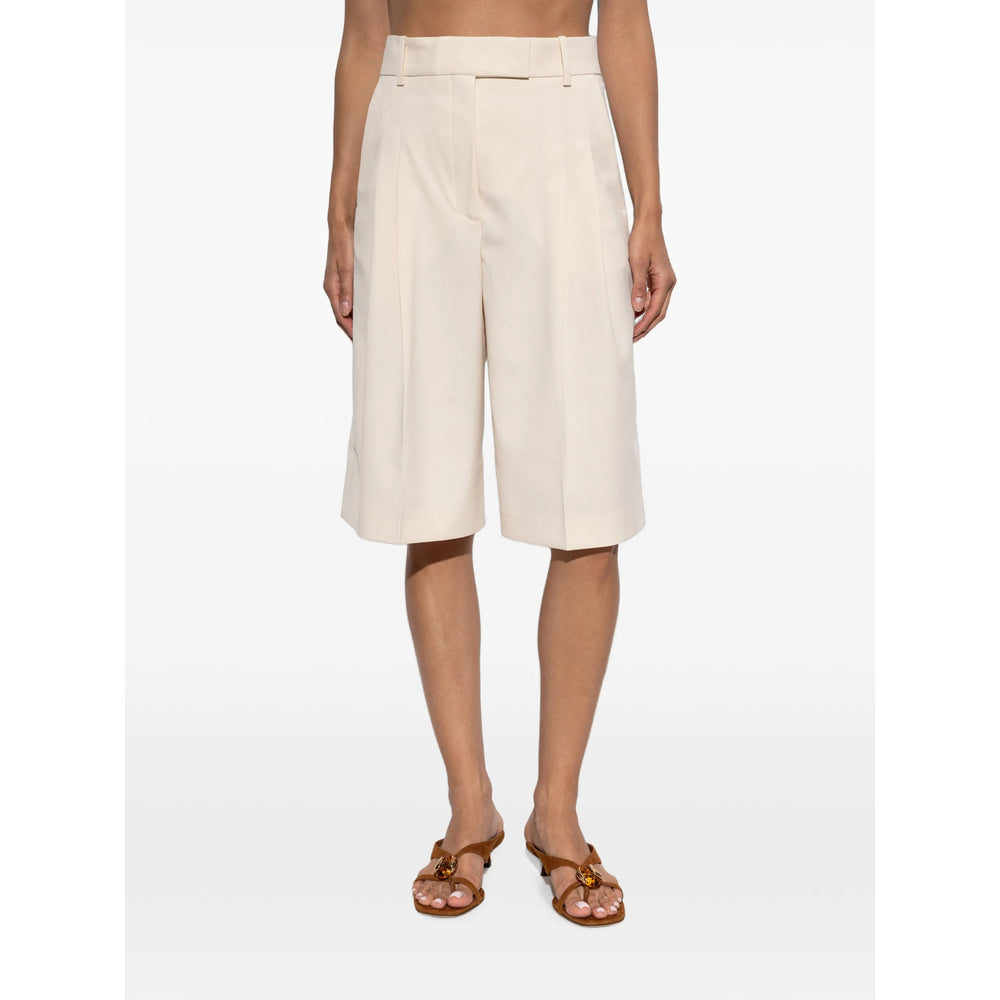 By Malene Birger Cymbaria Shorts — White, view 5