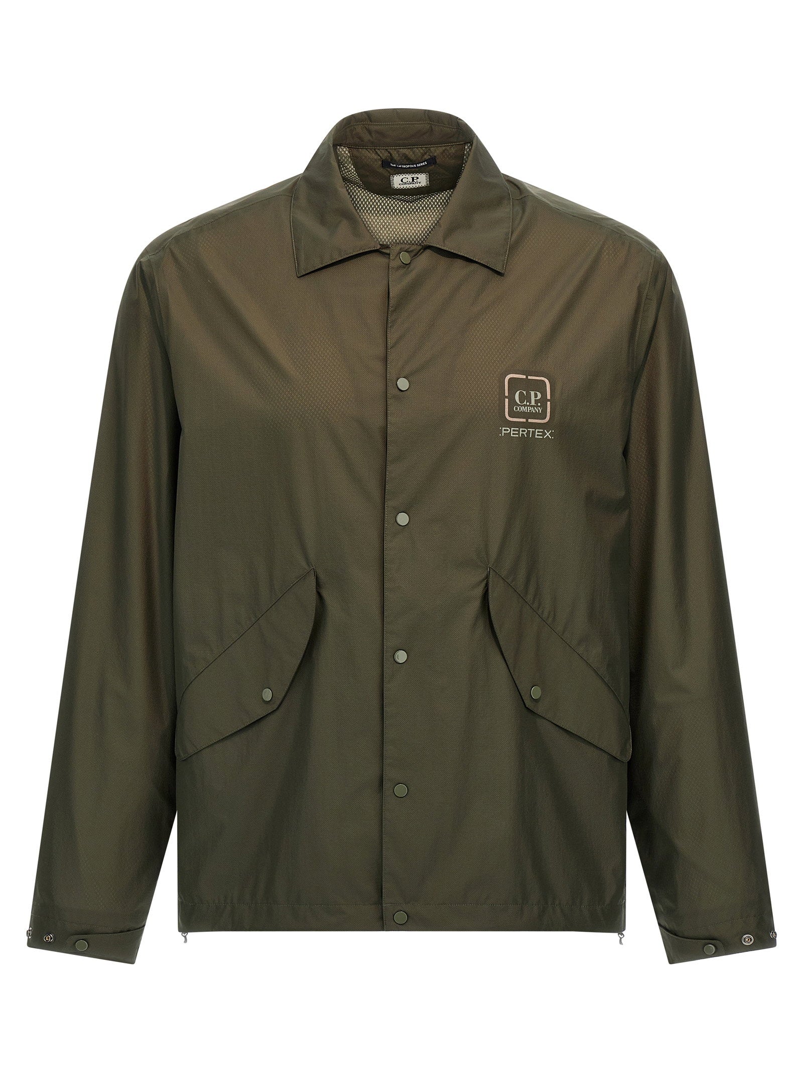 C.p. Company Metropolis Series Overshirt — Olive by C.p. Company