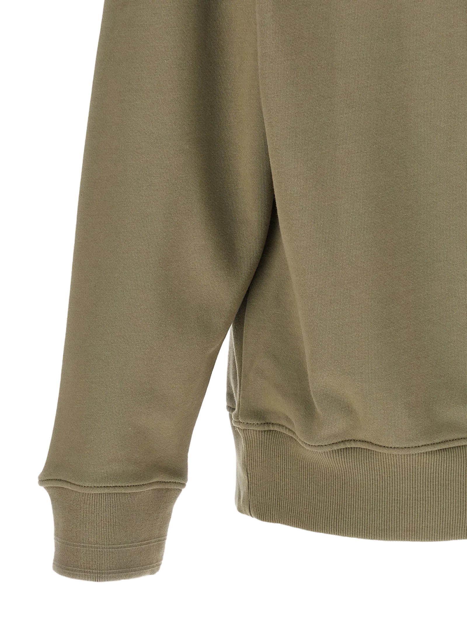 C.P. Company Cotton Fleece Sweatshirt — Green, view 4