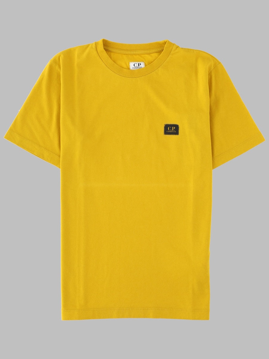 C.P. Company Cotton T-Shirt — Yellow by C.p. Company