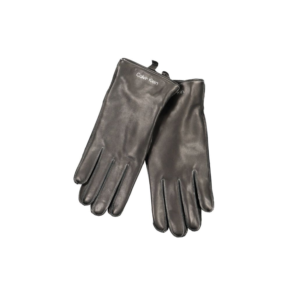 Calvin Klein Wool-blend Gloves — Black by Calvin Klein