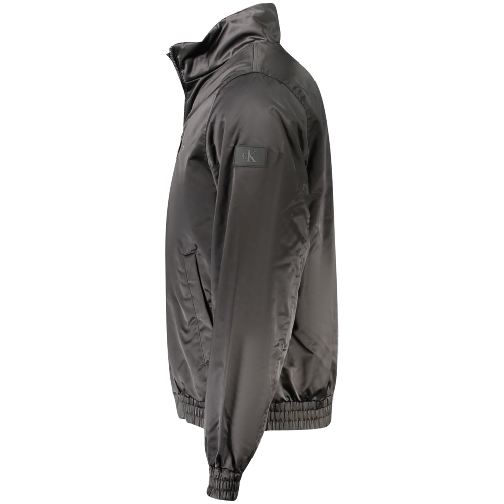 Calvin Klein Recycled Polyester Jacket — Black, view 3