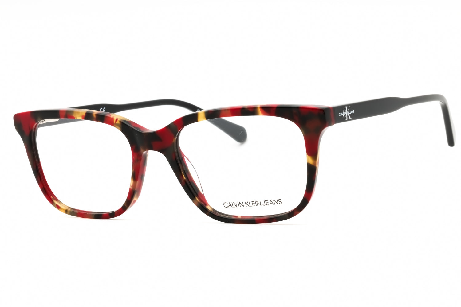 Calvin Klein Jeans CKJ21606 Tortoiseshell Acetate Eyeglasses — Brown by Calvin Klein Jeans