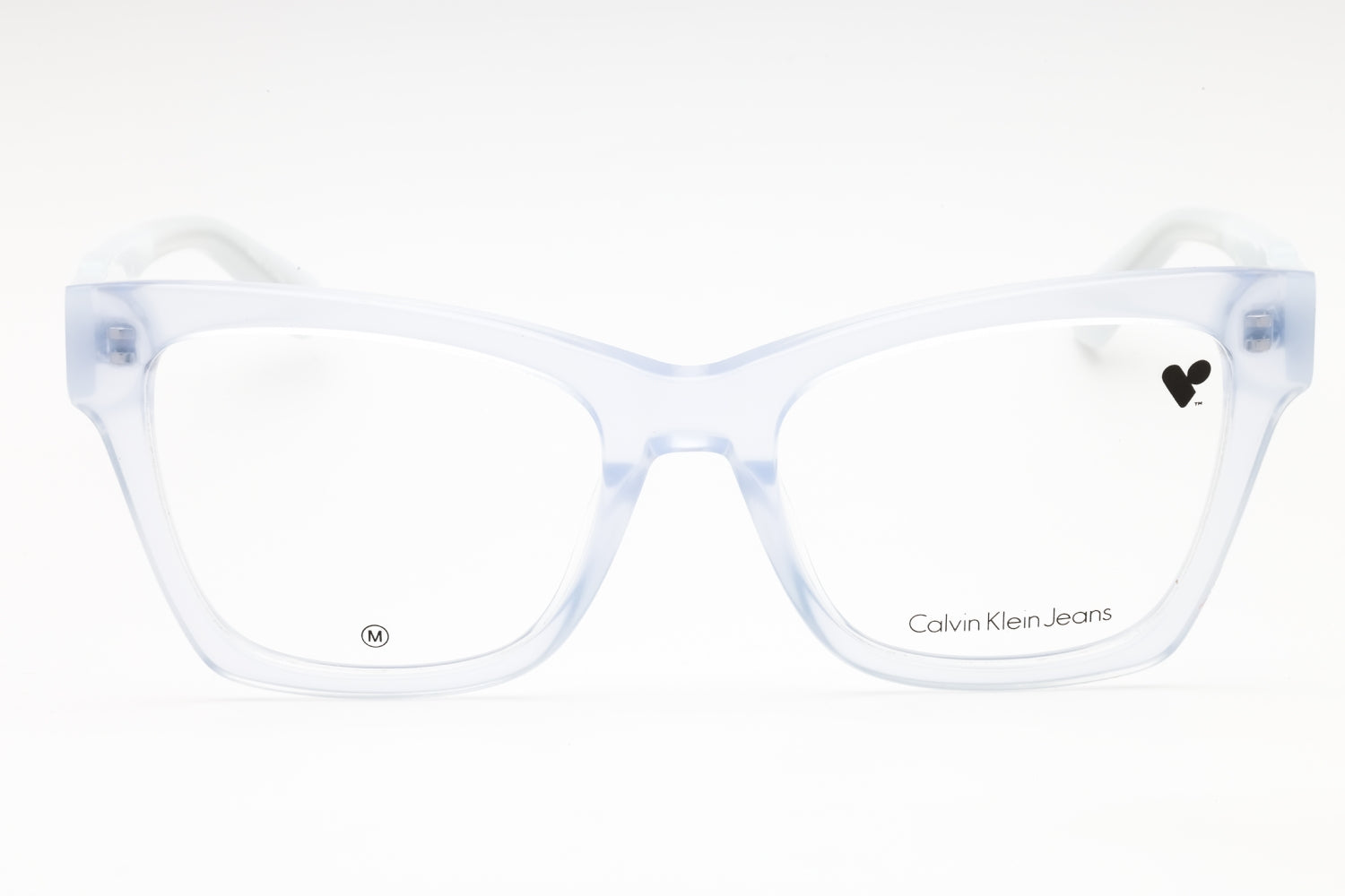 Calvin Klein Jeans CKJ23646 Cat Eye Acetate Eyeglasses — White, view 2