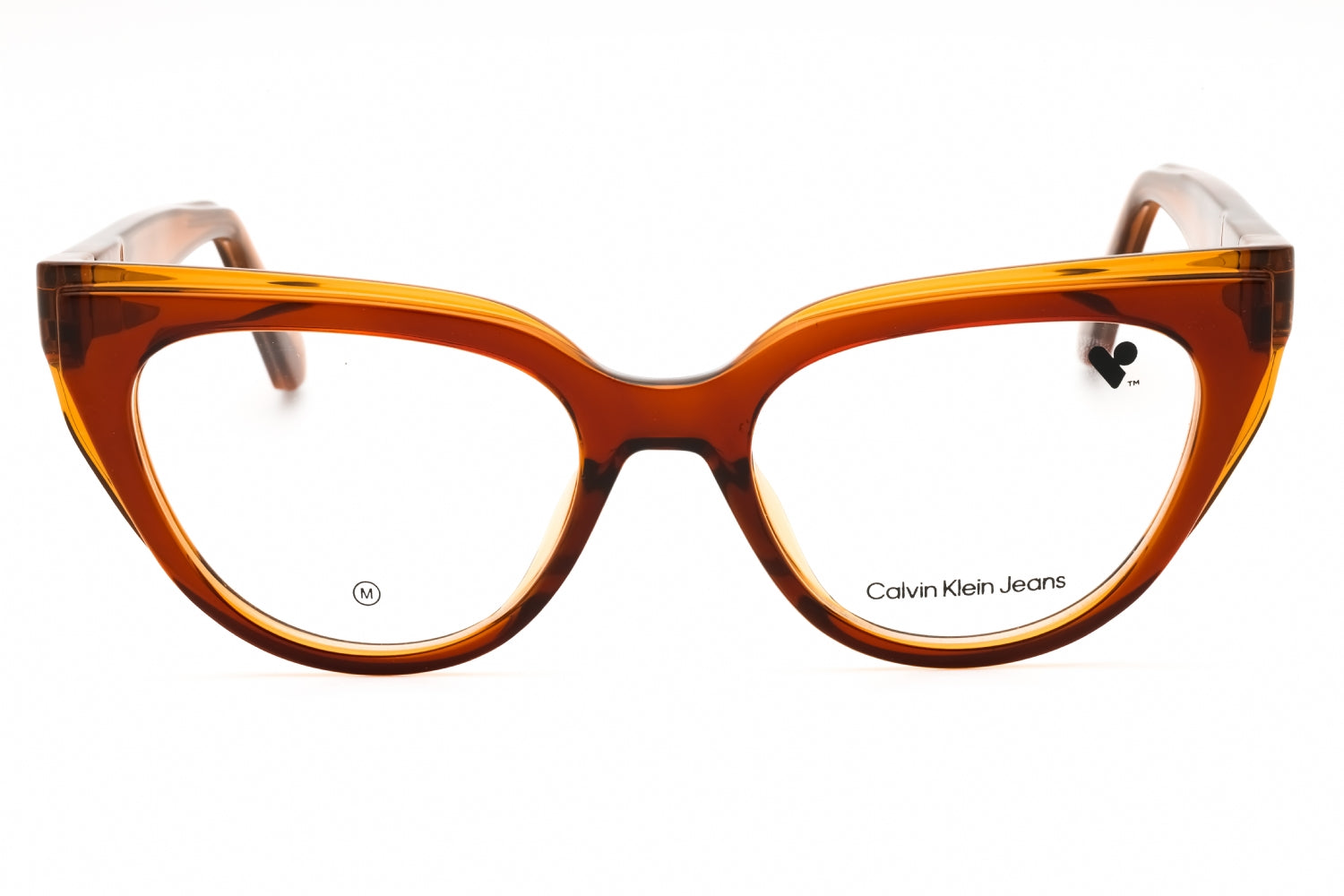 Calvin Klein Jeans CKJ24628 Cat-Eye Eyeglasses — Tortoiseshell, view 2
