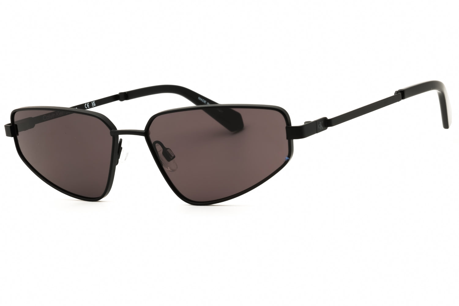 Calvin Klein Jeans CKJ25200S Cat-Eye Metal Frame Sunglasses — Black by Calvin Klein Jeans