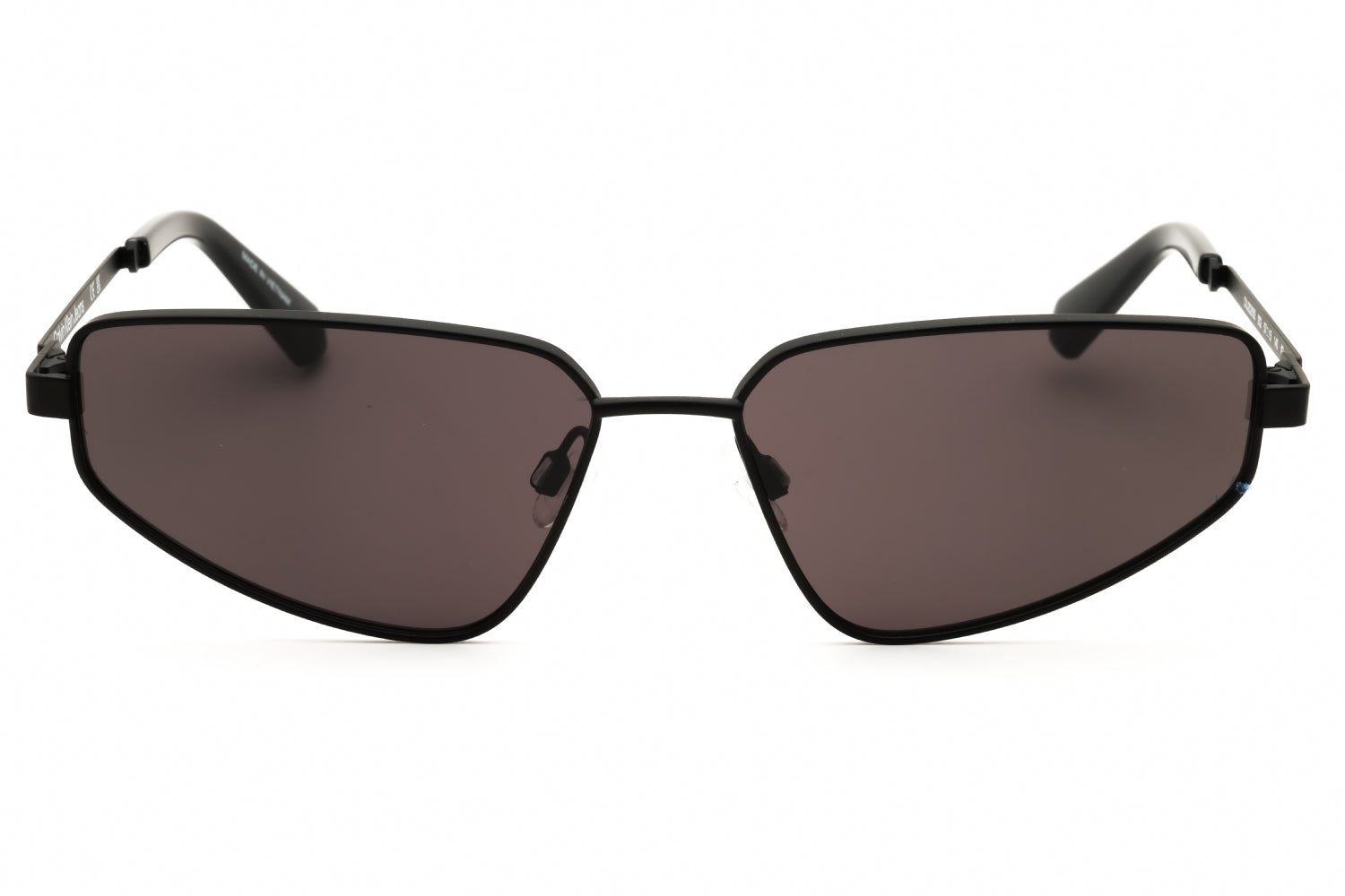 Calvin Klein Jeans CKJ25200S Cat-Eye Metal Frame Sunglasses — Black, view 2