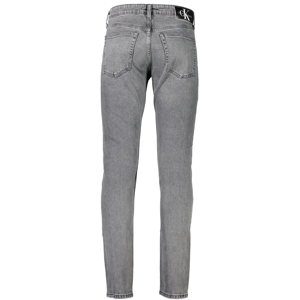 Calvin Klein Slim Taper Jeans — Gray, view 2