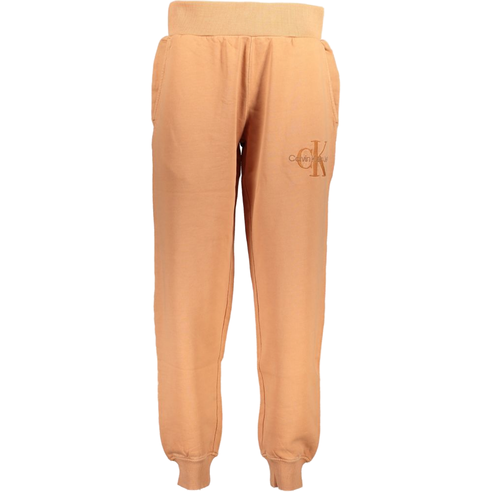 Calvin Klein Cotton-Blend Joggers — Orange by Calvin Klein