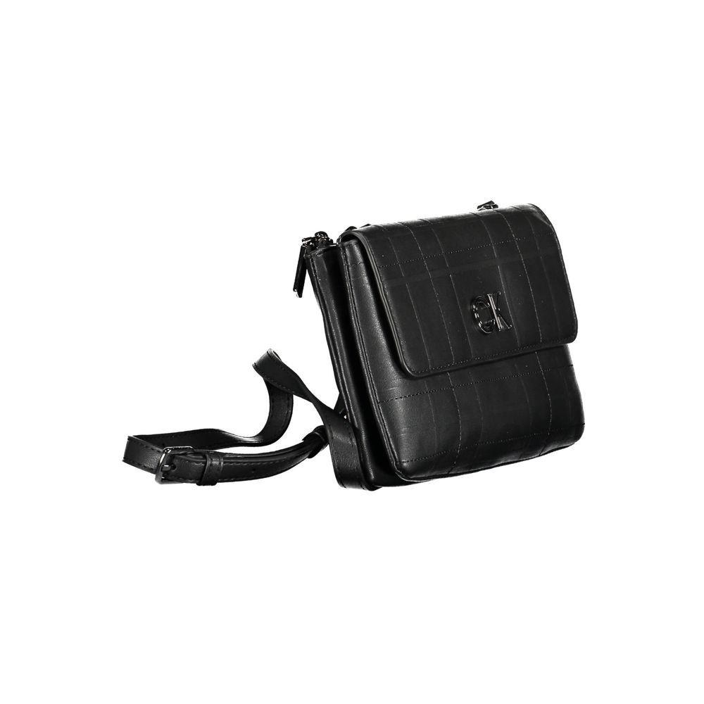 Calvin Klein Synthetic Shoulder Bag — Black, view 3