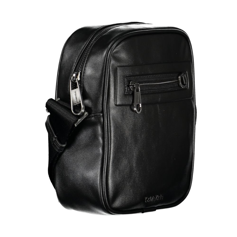 Calvin Klein Synthetic Shoulder Bag — Black, view 3
