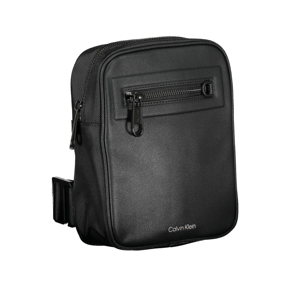 Calvin Klein Synthetic Shoulder Bag — Black, view 3