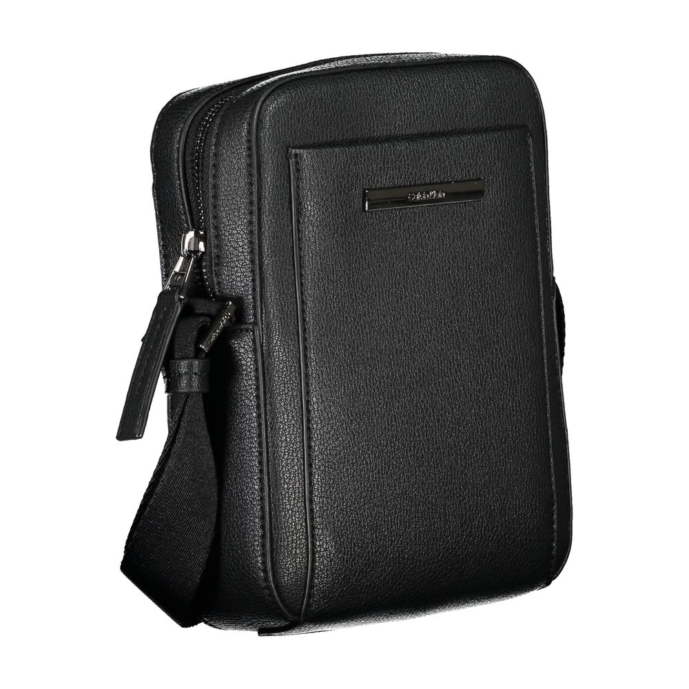 Calvin Klein Synthetic Shoulder Bag — Black, view 3