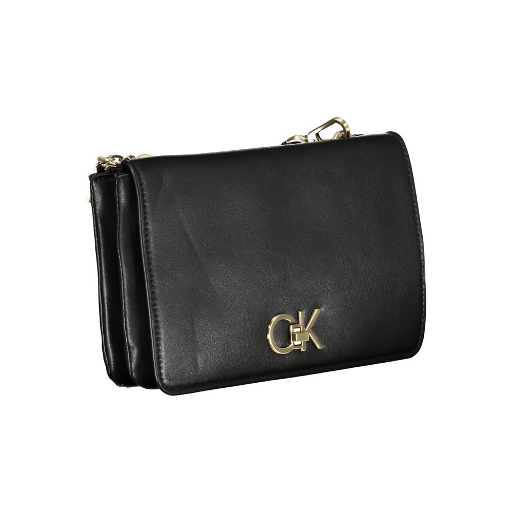 Calvin Klein Shoulder Bag — Black, view 3