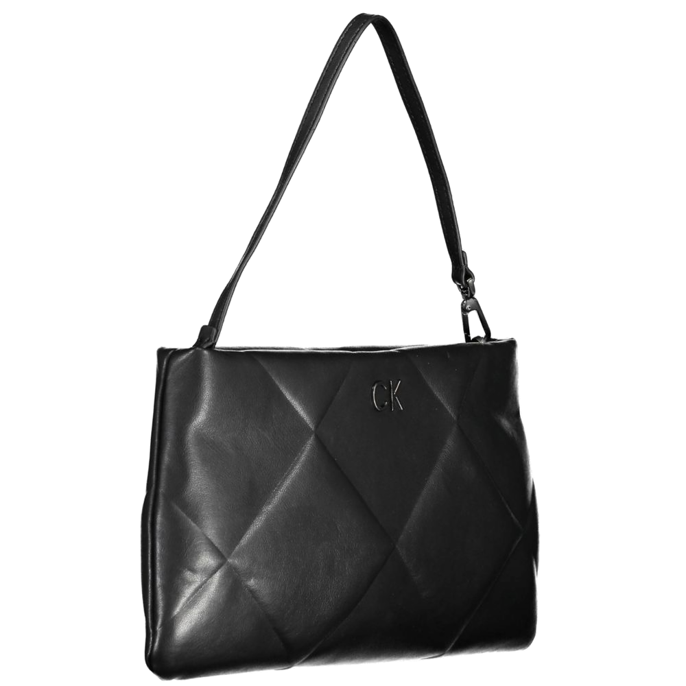 Calvin Klein Synthetic Shoulder Bag — Black, view 3