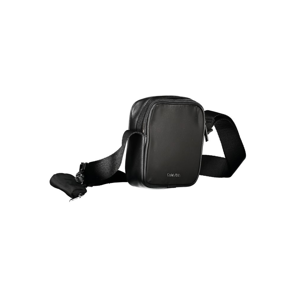 Calvin Klein Synthetic Shoulder Bag — Black, view 3