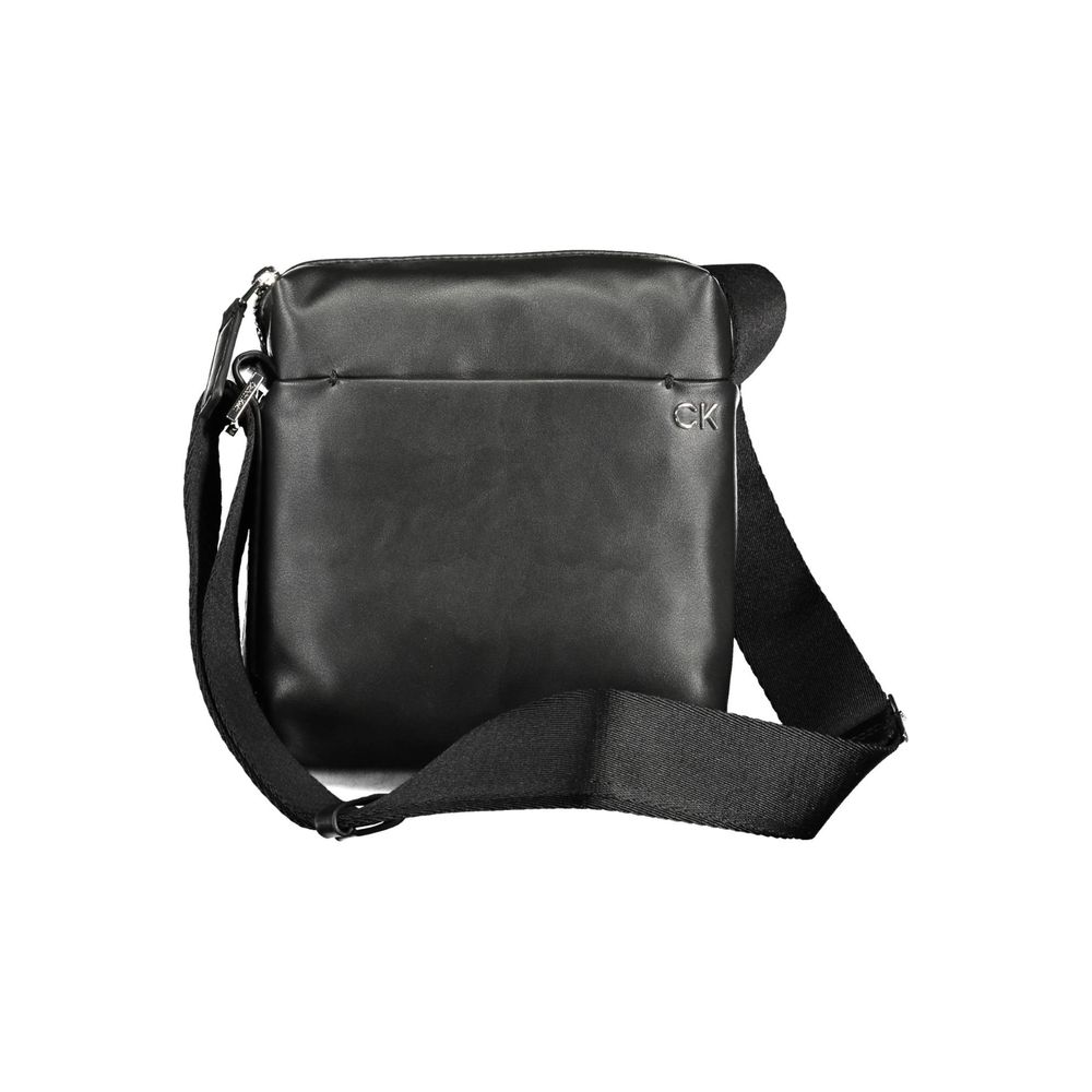 Calvin Klein Synthetic Shoulder Bag — Black, view 2