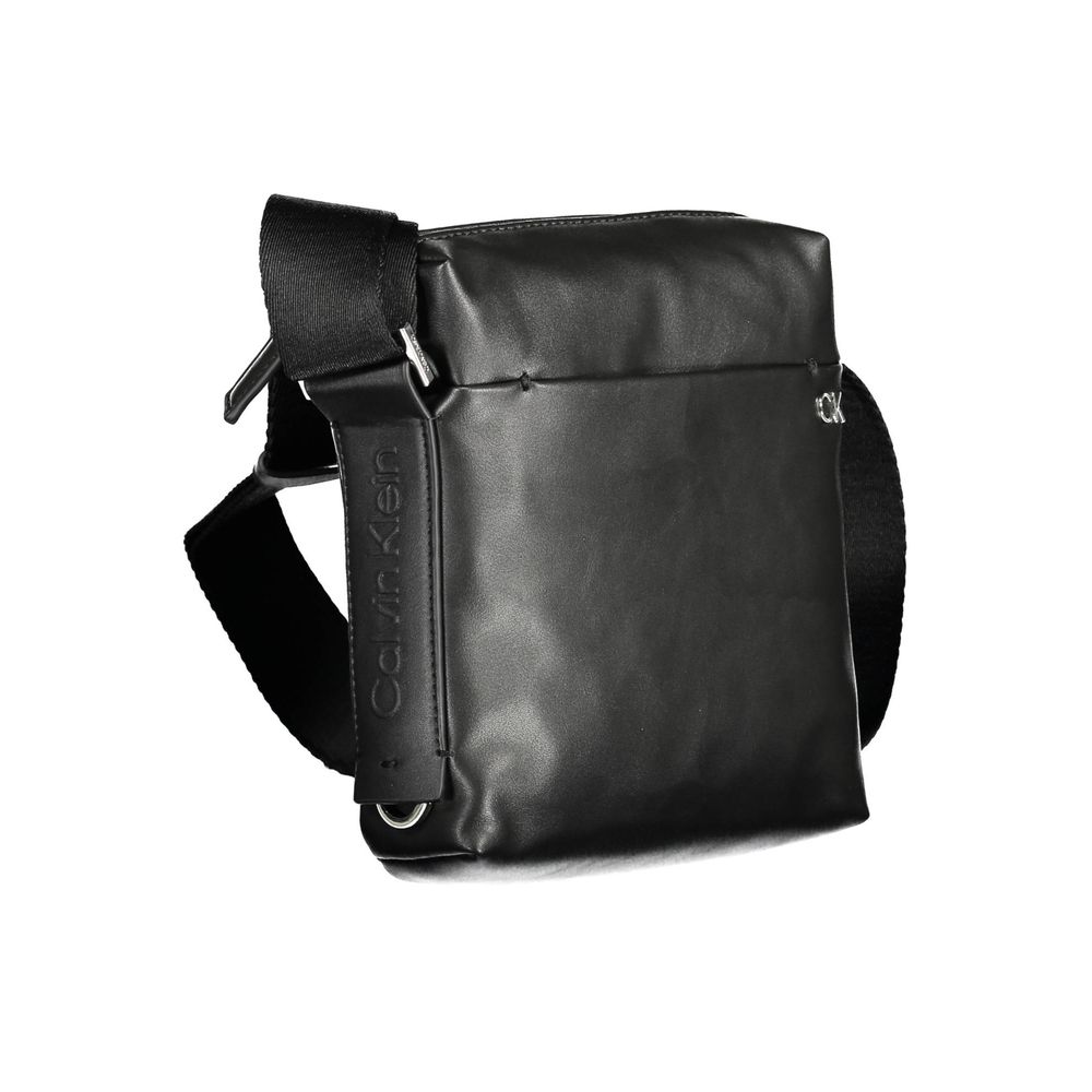 Calvin Klein Synthetic Shoulder Bag — Black, view 3