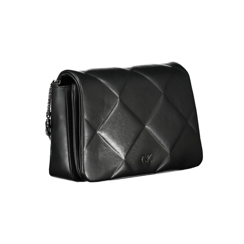 Calvin Klein Synthetic Shoulder Bag — Black, view 3