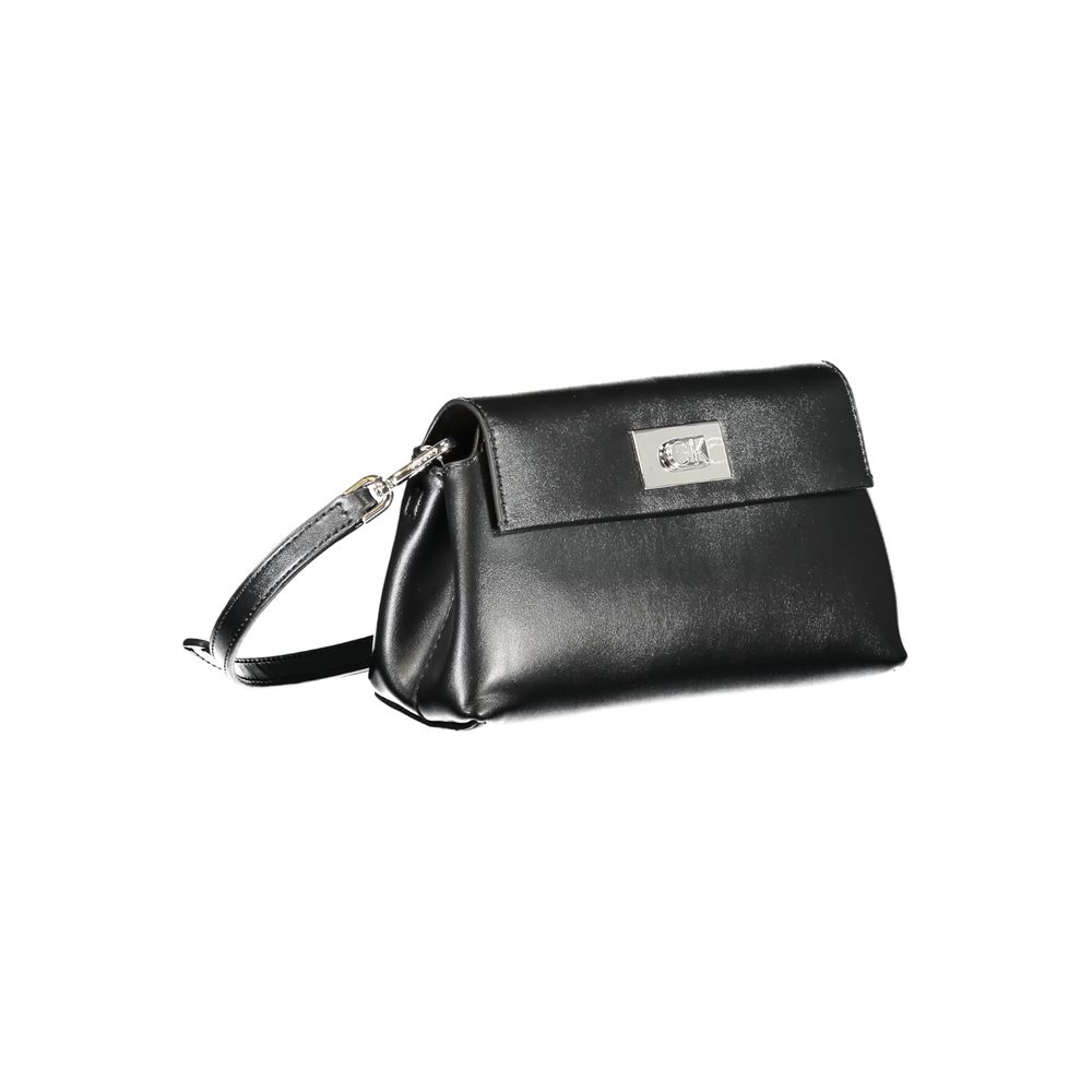 Calvin Klein Synthetic Shoulder Bag — Black, view 3