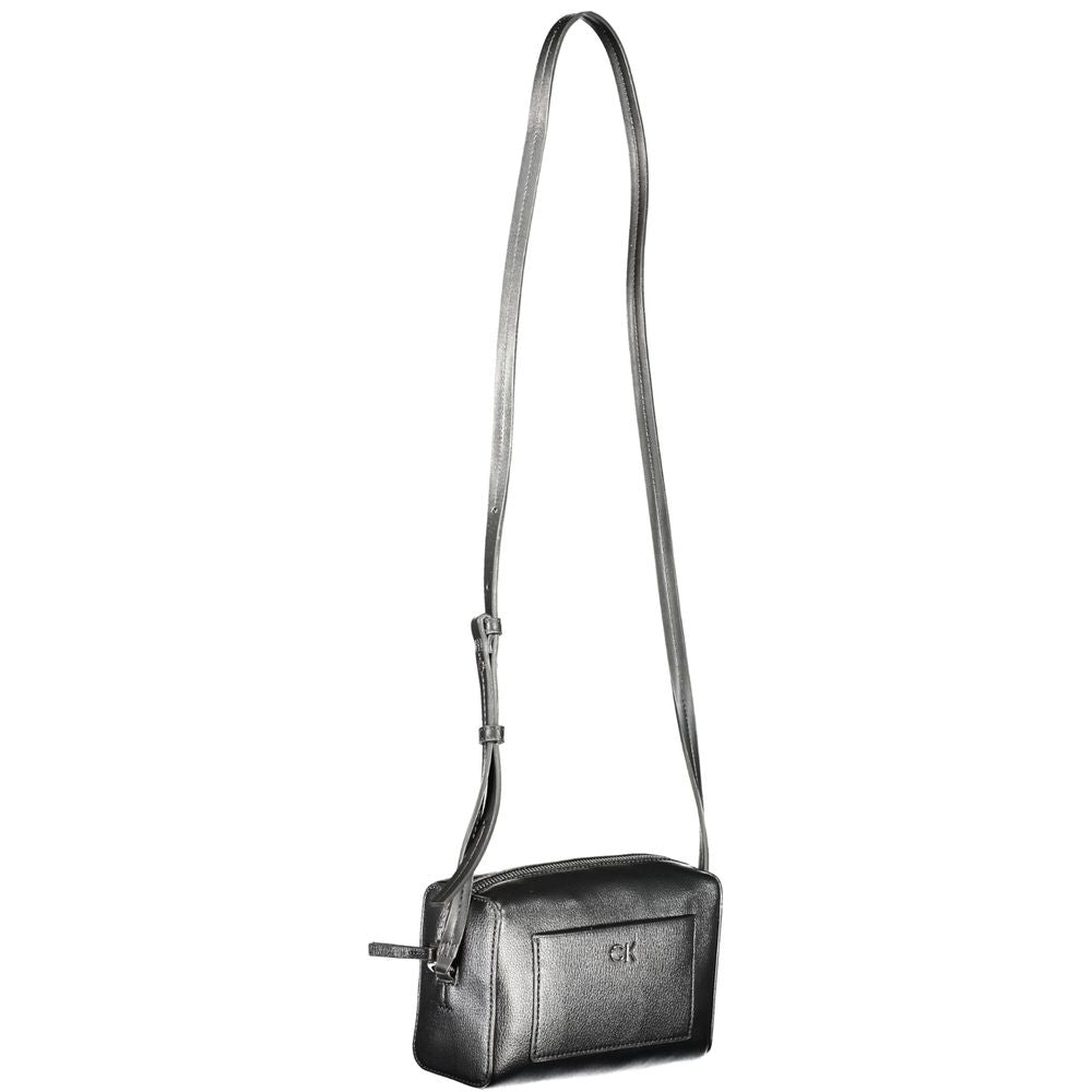 Calvin Klein Synthetic Shoulder Bag — Black, view 3