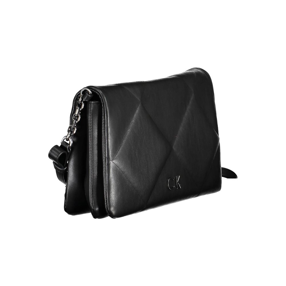 Calvin Klein Synthetic Shoulder Bag — Black, view 2