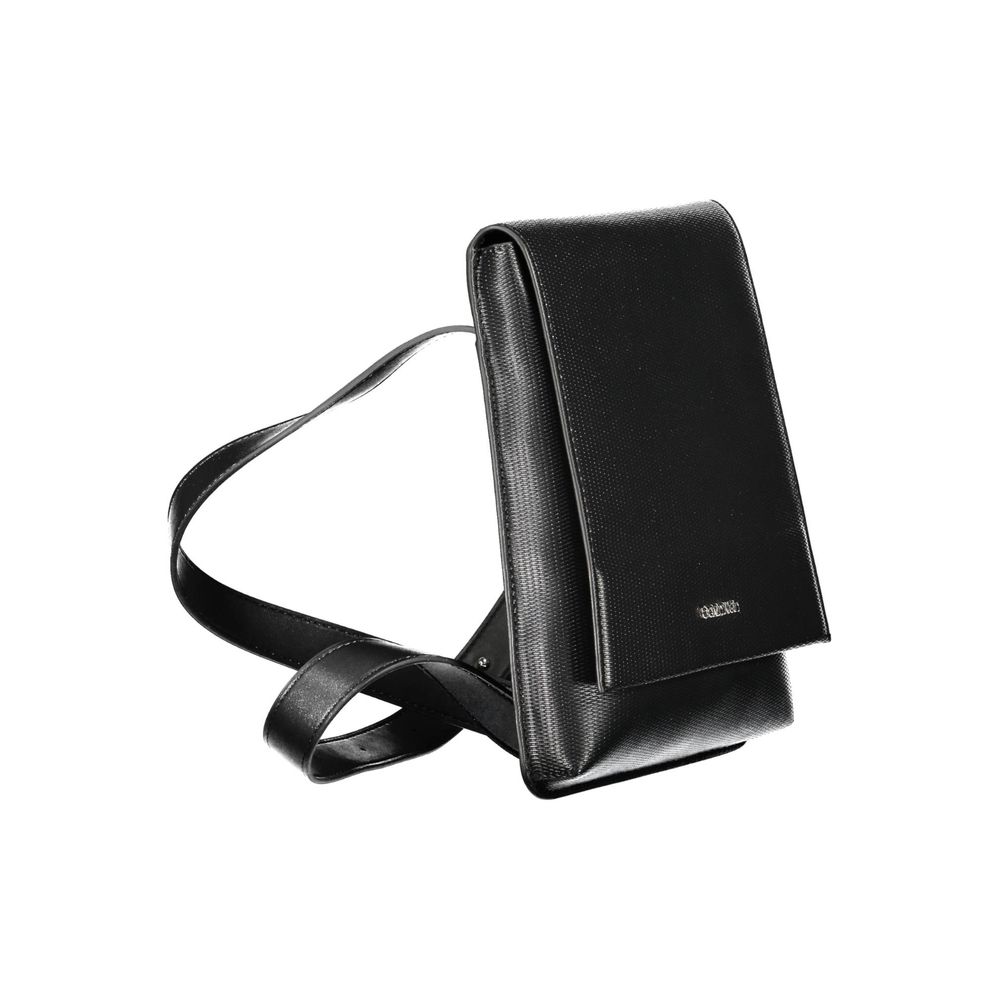 Calvin Klein Synthetic Shoulder Bag — Black, view 3