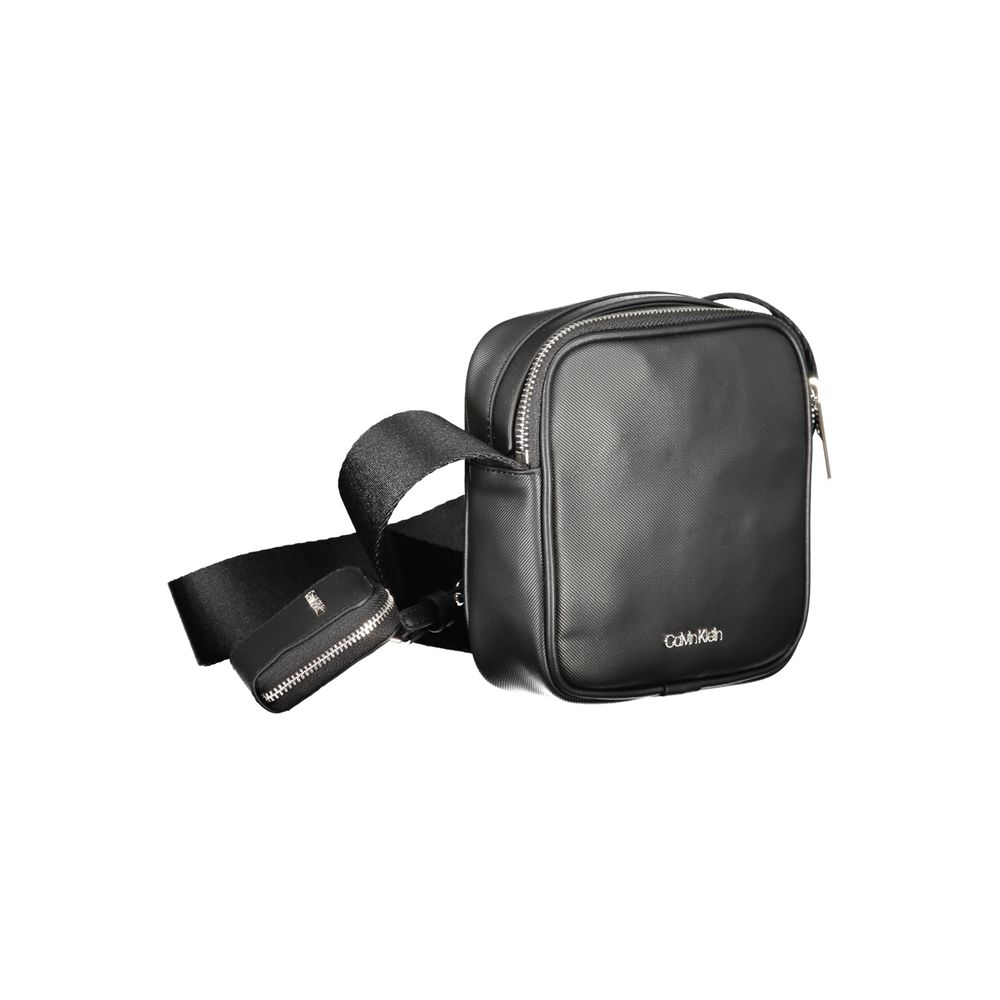 Calvin Klein Synthetic Shoulder Bag — Black, view 3