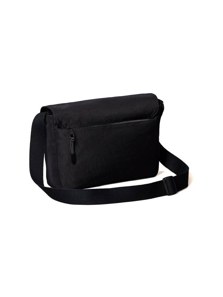 Calvin Klein Nylon Shoulder Bag — Black, view 2