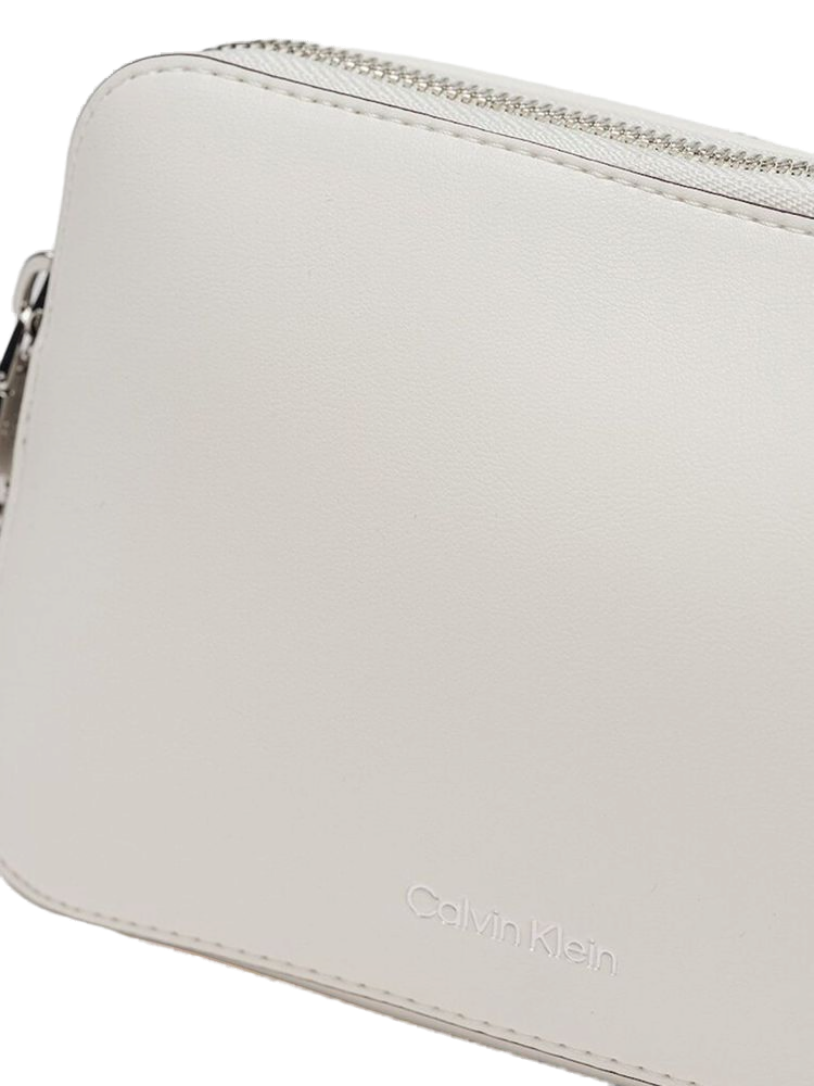 Calvin Klein Synthetic Shoulder Bag — White, view 4