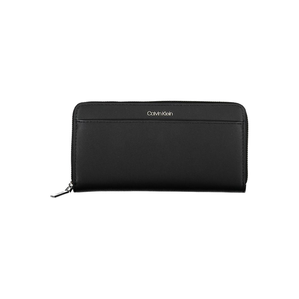 Calvin Klein Polyethylene Wallet — Black by Calvin Klein