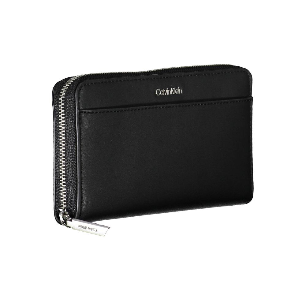 Calvin Klein Polyethylene Wallet — Black, view 3