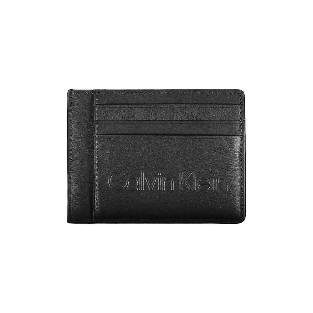 Calvin Klein Polyethylene Wallet — Black by Calvin Klein