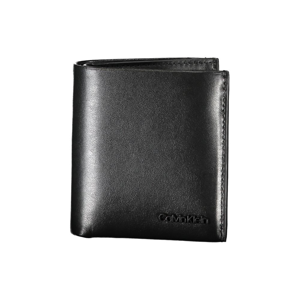 Calvin Klein Leather Wallet — Black by Calvin Klein