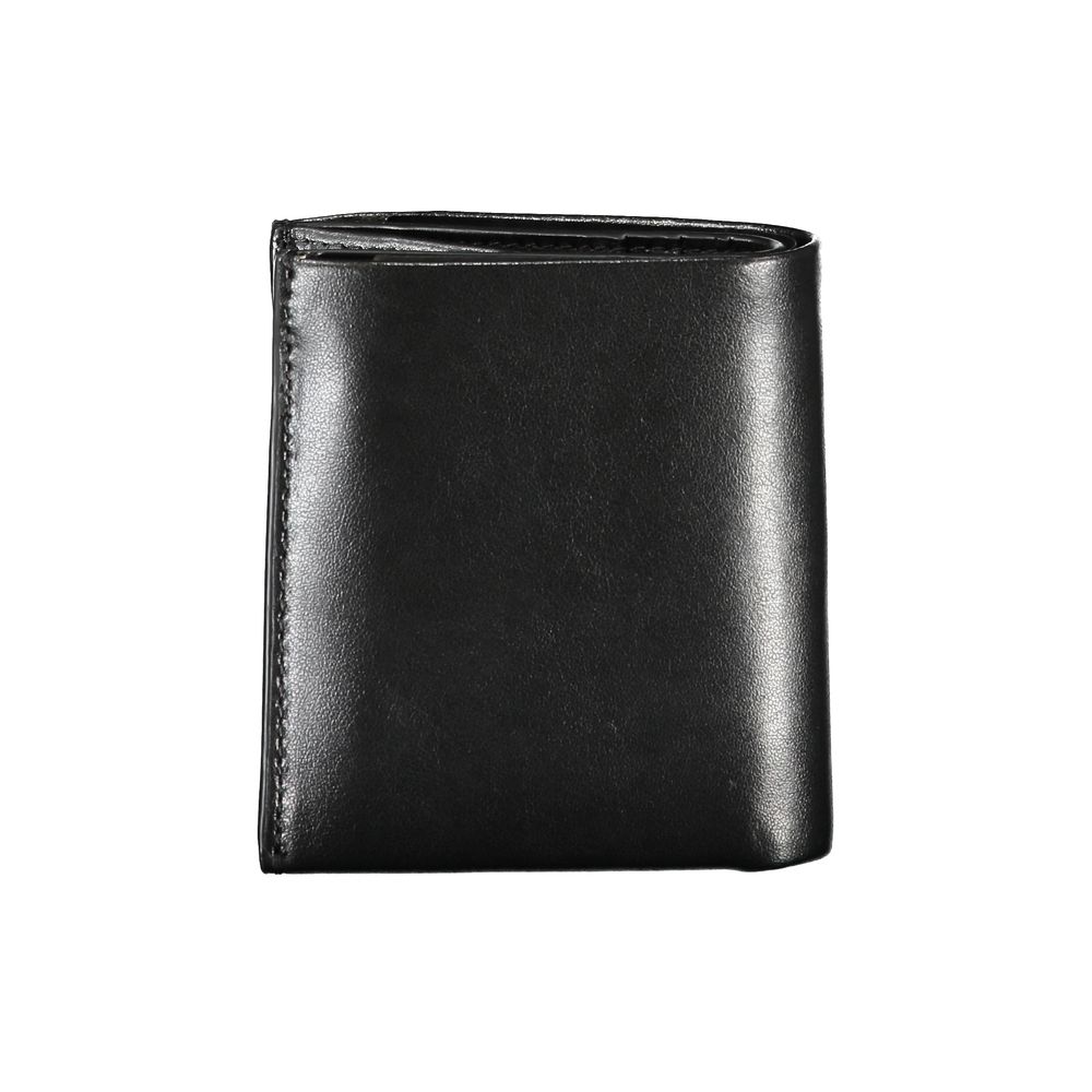 Calvin Klein Leather Wallet — Black, view 2