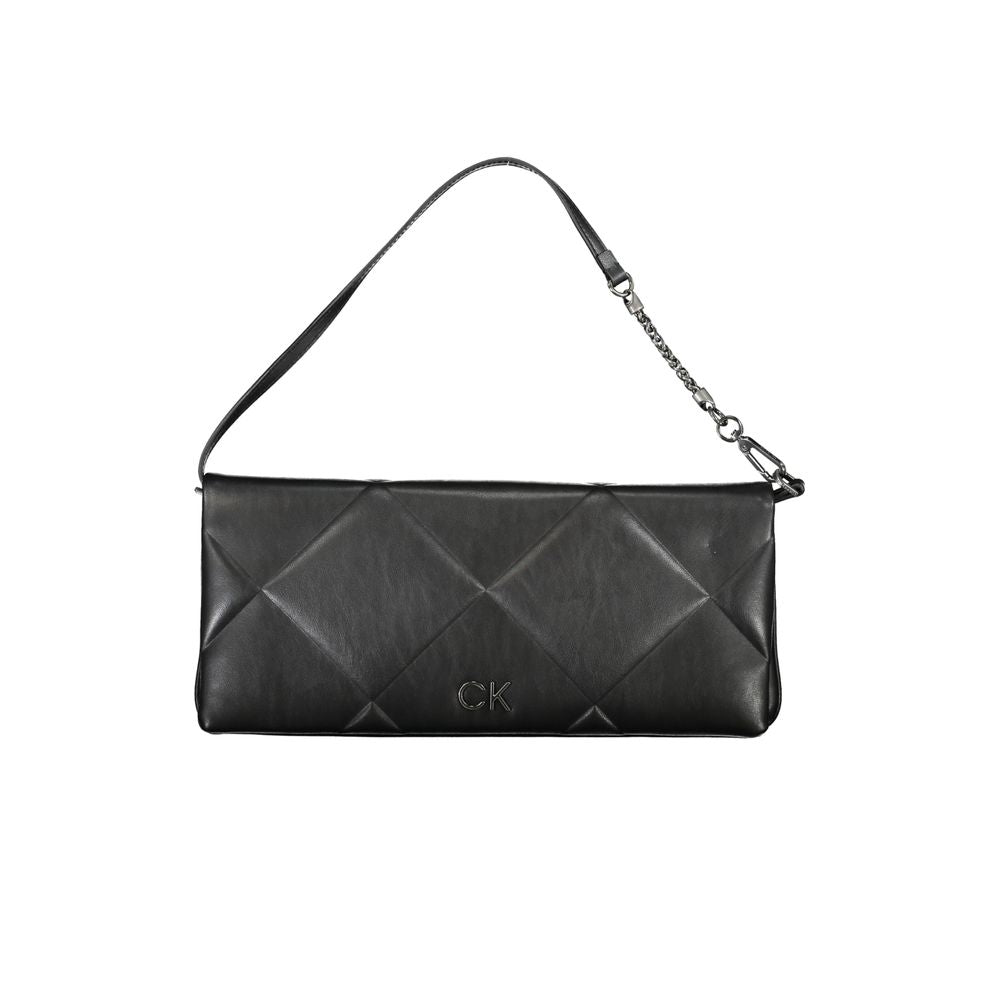 Calvin Klein Quilted Leather Wallet — Black by Calvin Klein