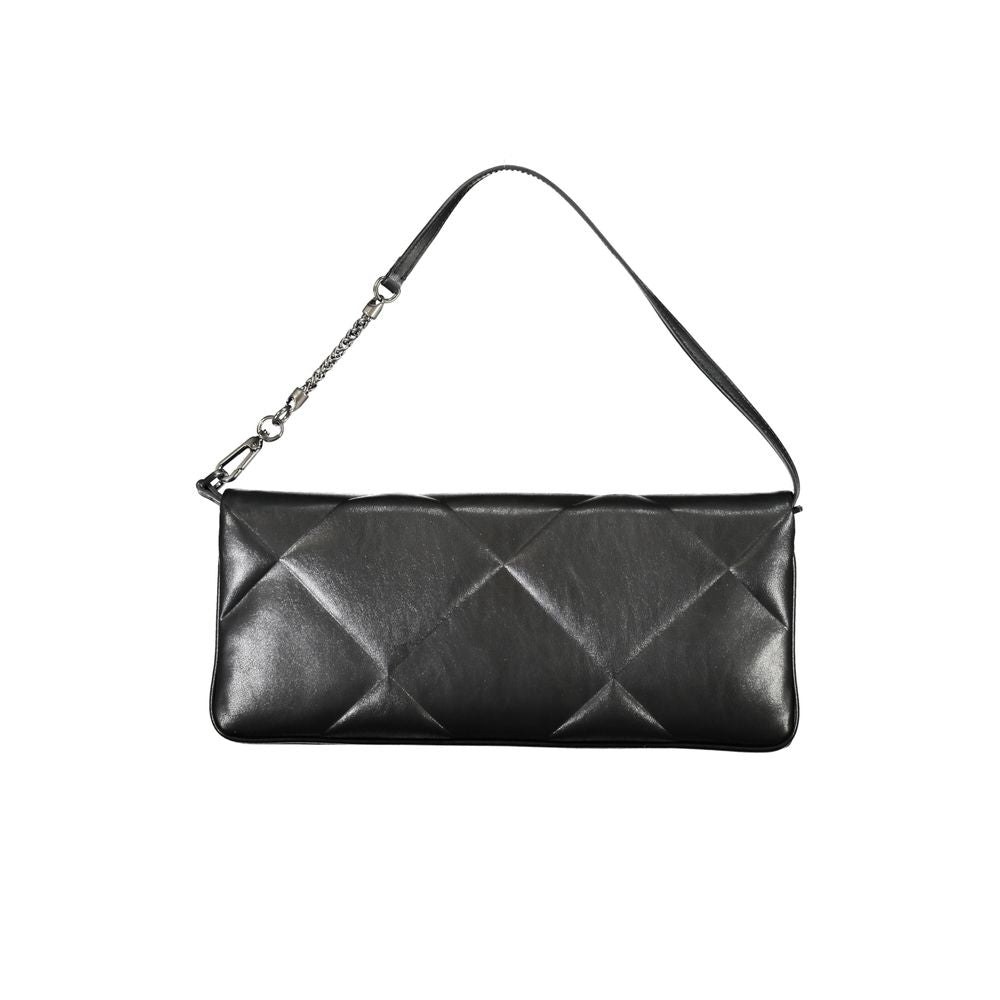 Calvin Klein Quilted Leather Wallet — Black, view 2