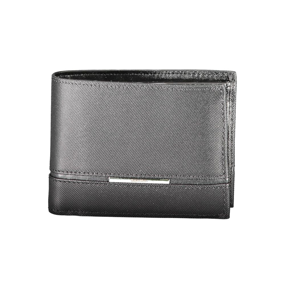 Calvin Klein Leather Wallet — Black by Calvin Klein
