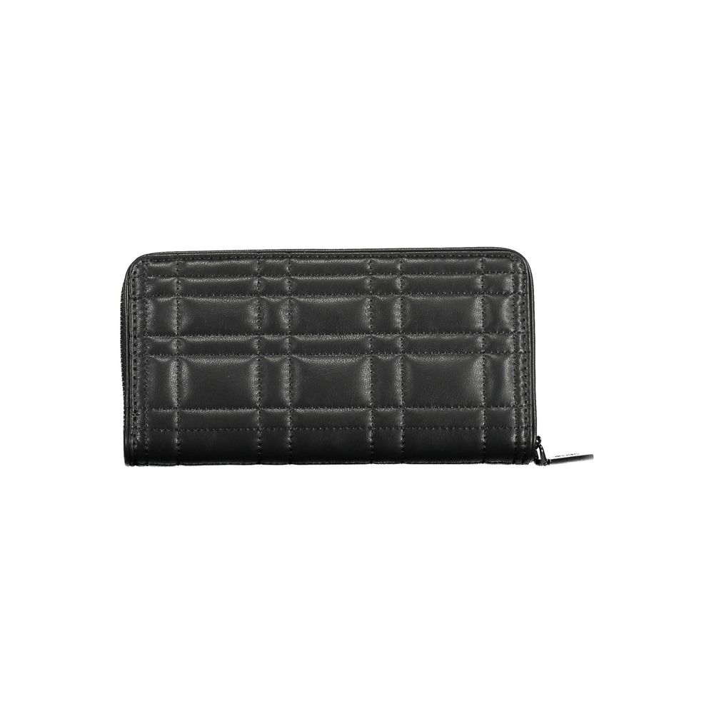 Calvin Klein Quilted Polyurethane Wallet — Black, view 2