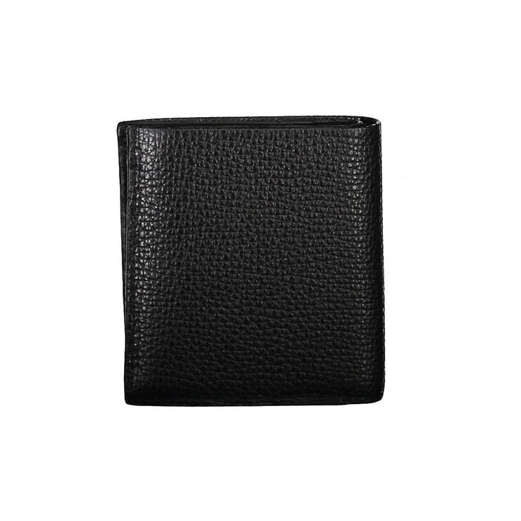 Calvin Klein Pebbled Leather Wallet — Black, view 2