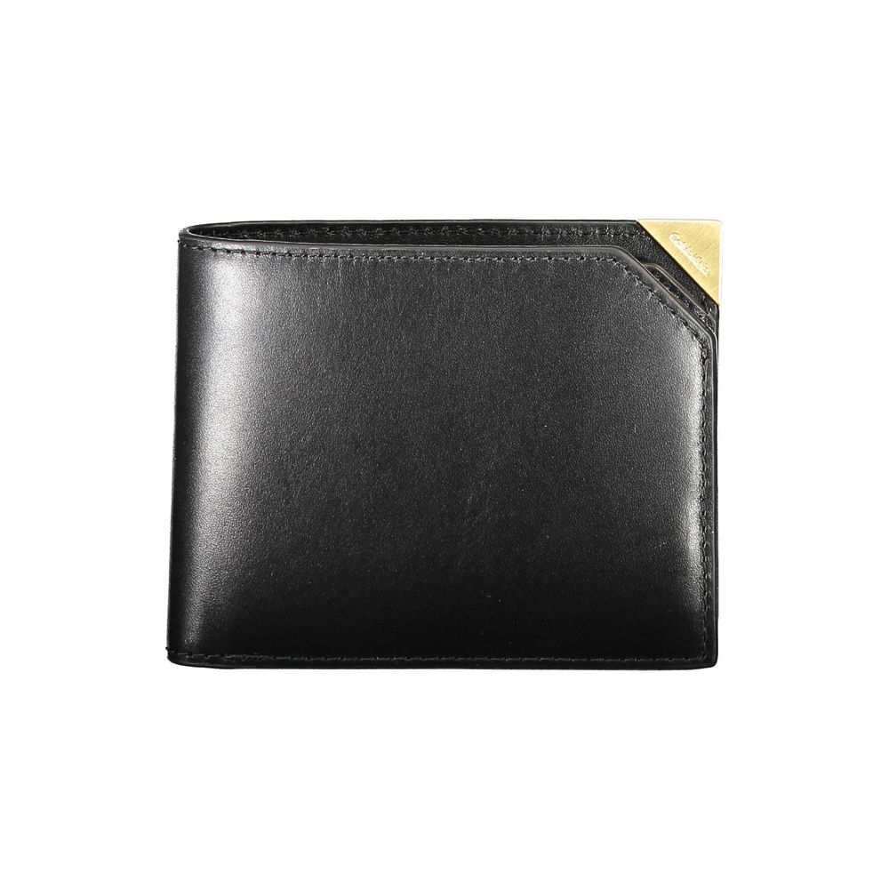 Calvin Klein Leather Wallet — Black by Calvin Klein