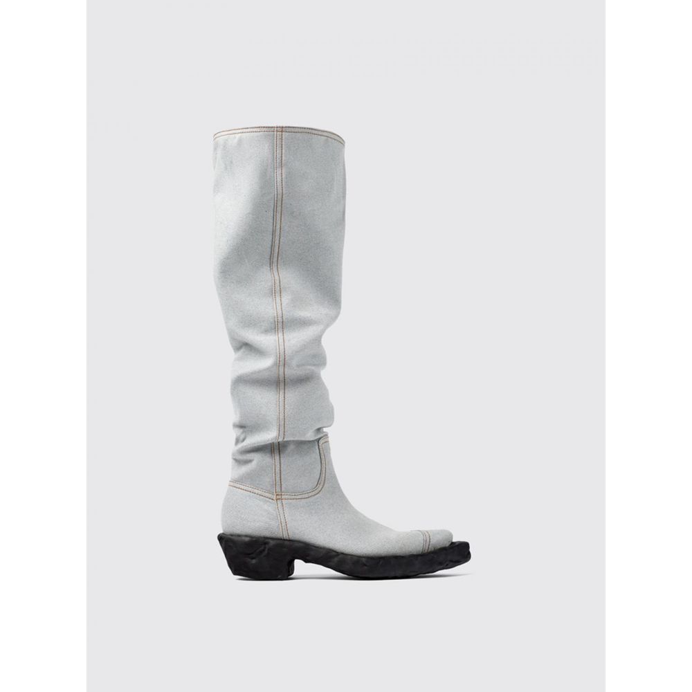 Camperlab Denim and Rubber Boot — Blue by Camperlab