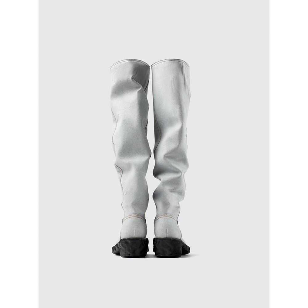 Camperlab Denim and Rubber Boot — Blue, view 3