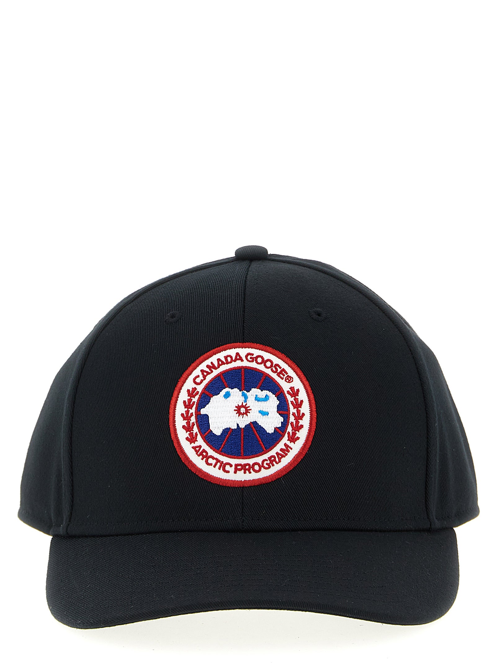 Canada Goose CA318913BM Logo-Embroidered Baseball Cap — Black by Canada Goose
