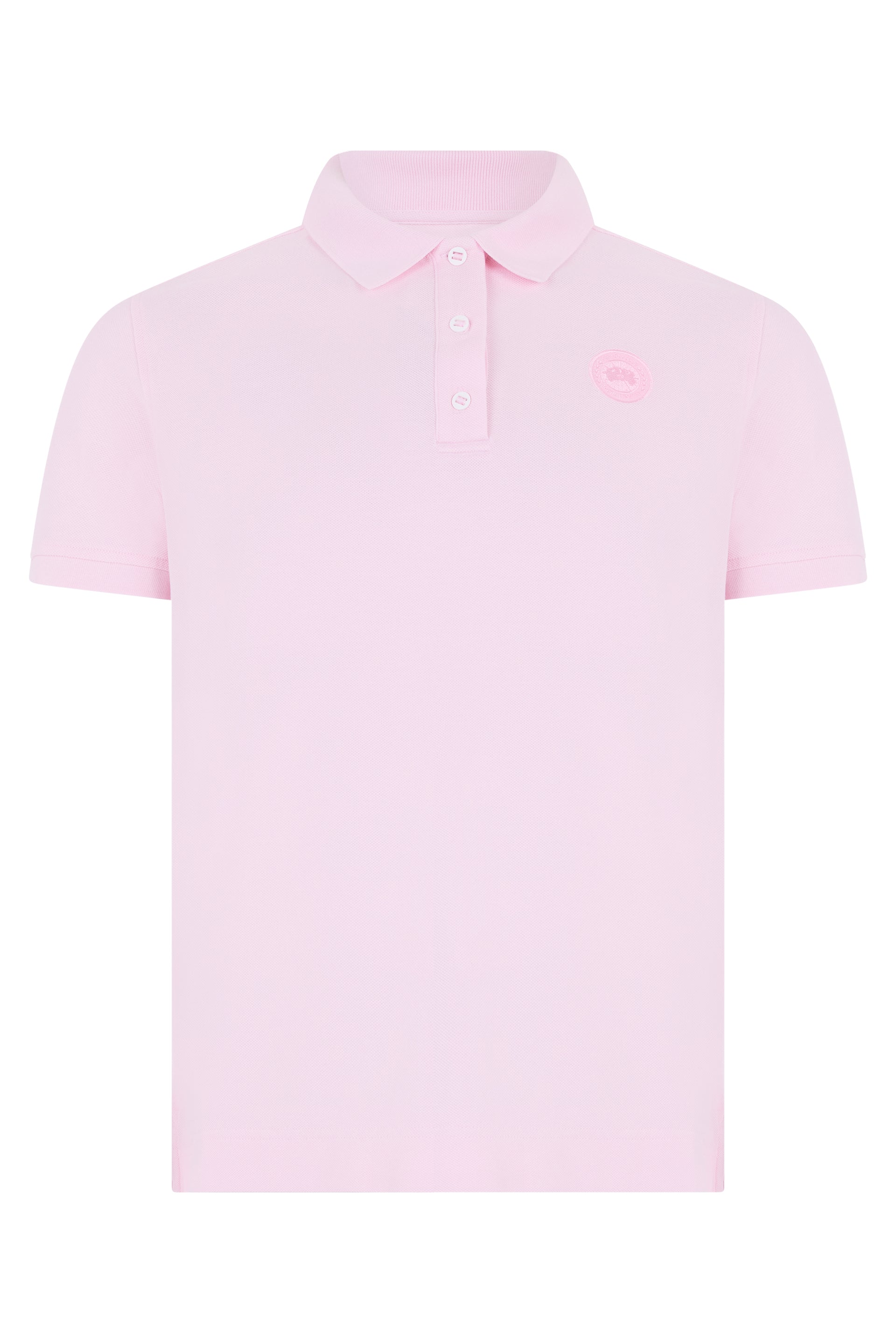 Canada Goose Cotton Polo Shirt — Pink by Canada Goose