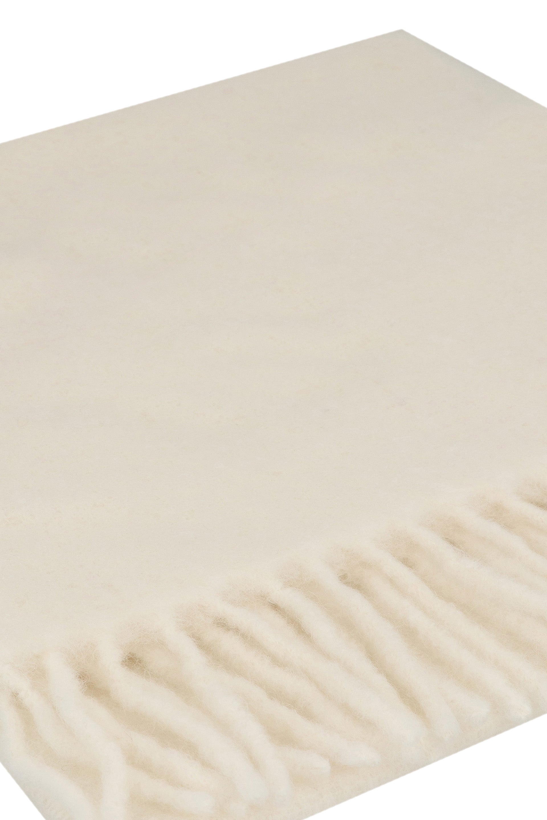 Canada Goose Alpaca Wool Scarf — Ivory, view 3